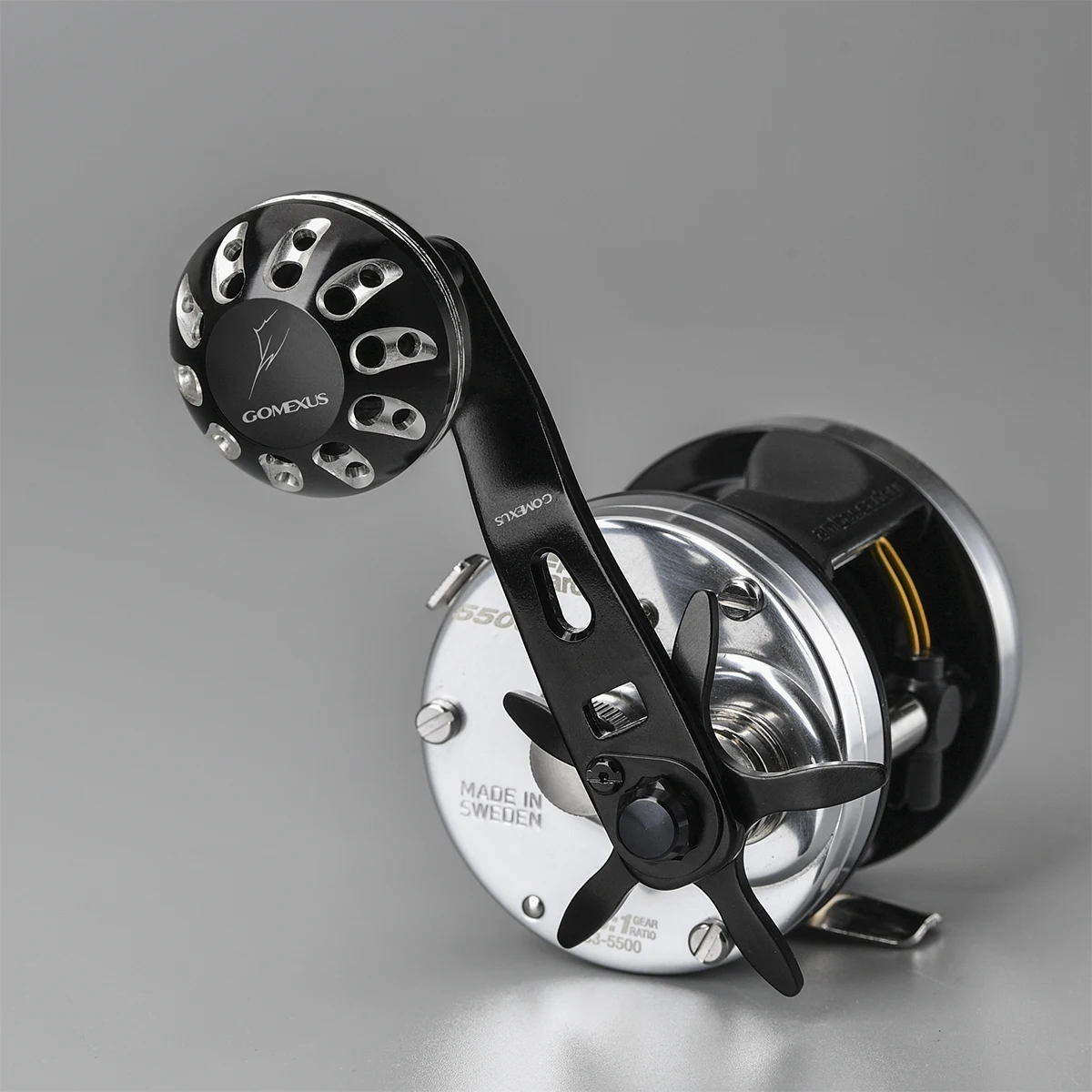 Gomexus катушка питания ручка для Abu Garcia Ambassadeur Daiwa низкий профиль baitcasing Катушка 8*5 мм ручка 75 мм как описание