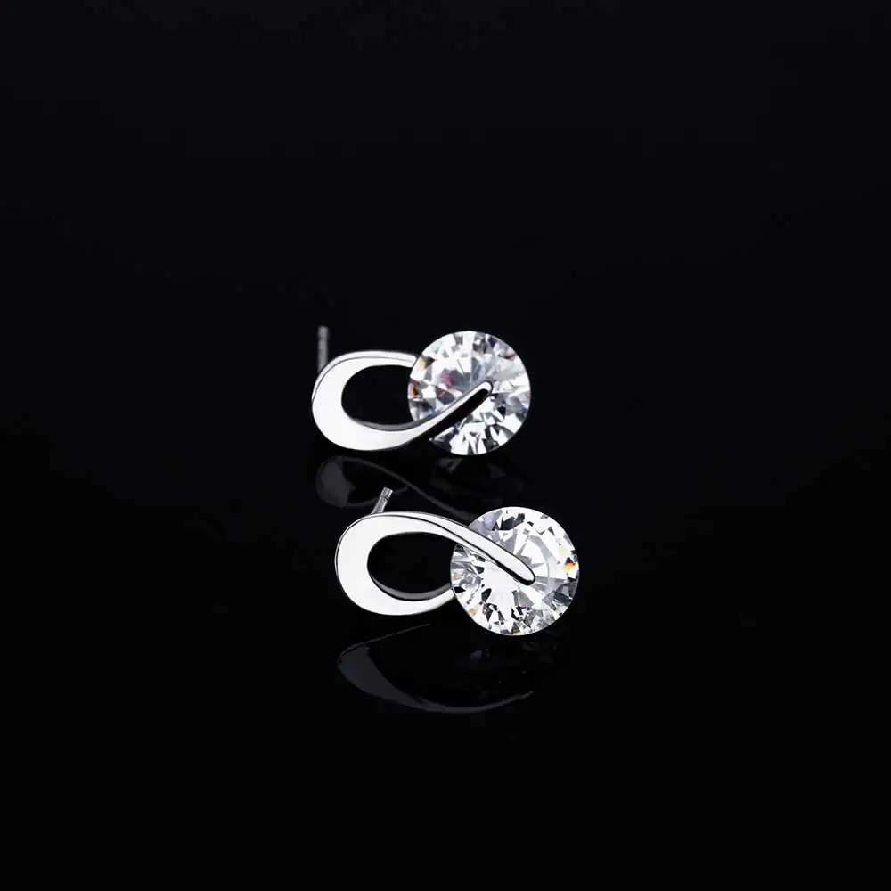 FAMSHIN 2017 Новинка горячие женские ювелирные изделия подарок золотые серьги с