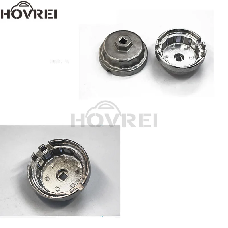 14 Flute 64.5mm Aluminum cup Oil Filter Wrench Cap Socket Remover Tool for Toyota Lexus Corolla Highlander RAV4 Camry | Автомобили и