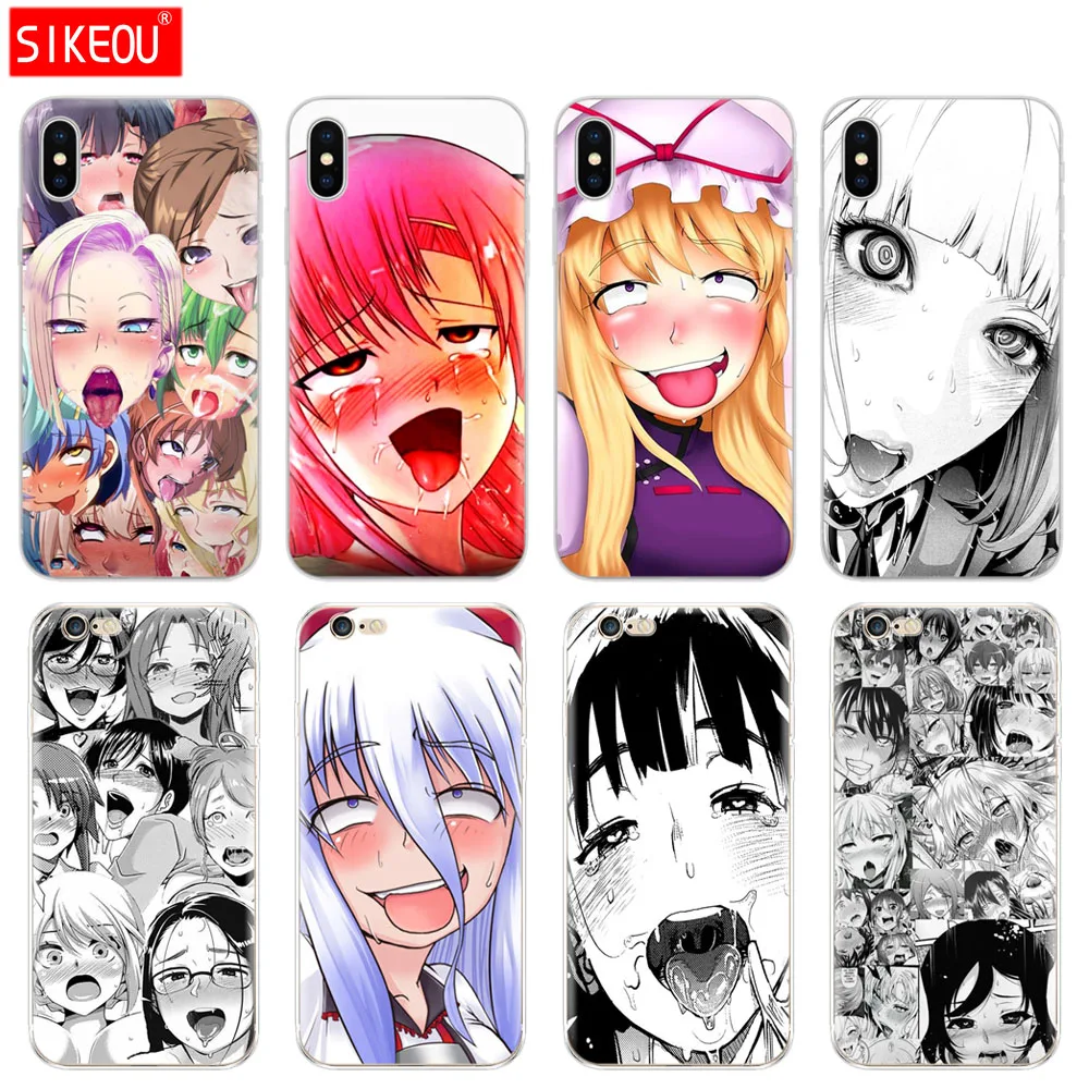Силиконовый чехол для телефона Iphone 6X8 7 6s 5 5s SE 2020 Plus 10 XR XS 11 Pro Max с японской девушкой