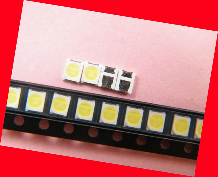 100 шт. UNI LED 3528 2835 1210 подсветка ТВ Высокая мощность 1 Вт 3 в холодный белый для LCD TV