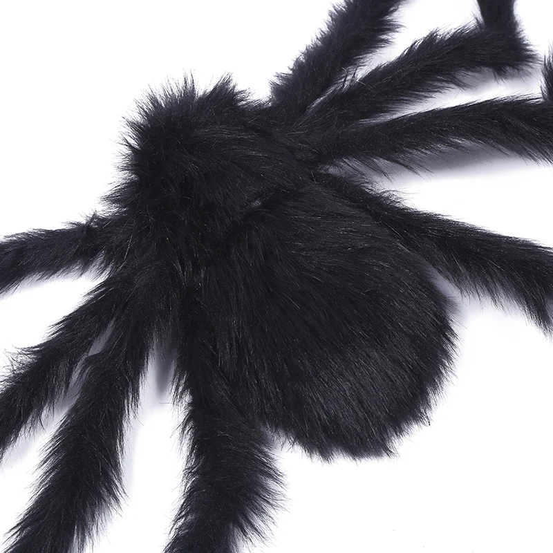 Decoración de Halloween Horror 150 cm juguete araña peluche gran tamaño para fiesta Casa decoración Hallowee | Дом и сад