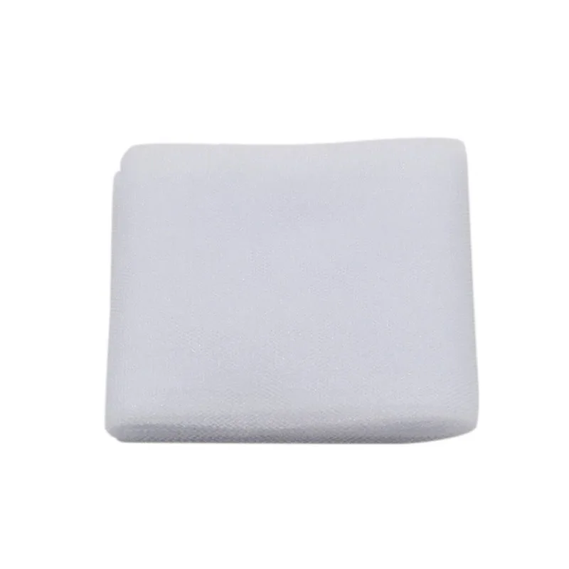 T01white 6 см* 5 м тюль рулон Кристалл органза тюль рулоны Свадебная вечеринка Декор DIY юбка пачка ткань ручной работы подарок ремесло головные уборы аксессуары - Цвет: T01white