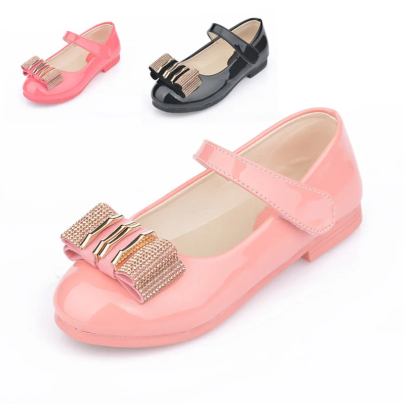 2015 Весной и Осенью новый Корейский обувь для девочек золотой пряжкой Горный