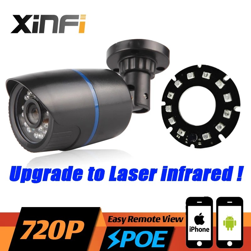 IP камера XINFI HD 720P PoE МП ночное видение|poe ip camera|ip cameranetwork camera |