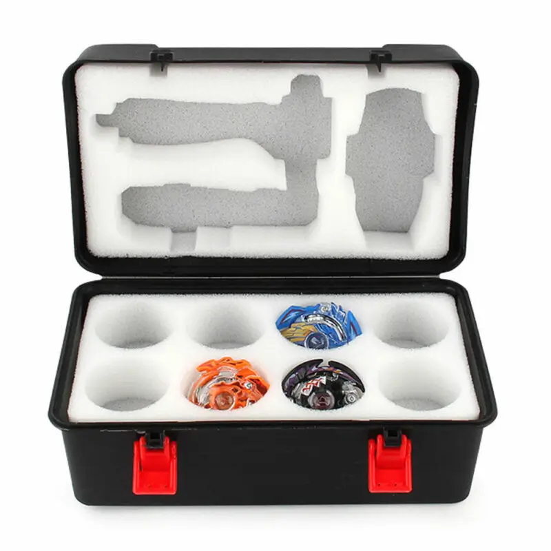 

Portable Beyblade Burst Gyro and Launcher Receiving Box Storage Case with Foam