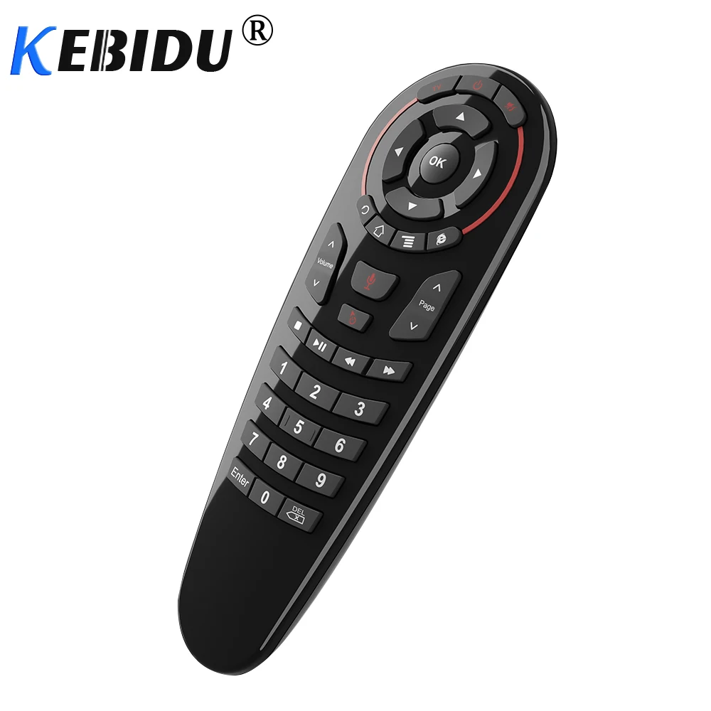 G30S Голосовое управление mo 2 4G Беспроводная Клавиатура Fly Mouse для гироскопа датчик