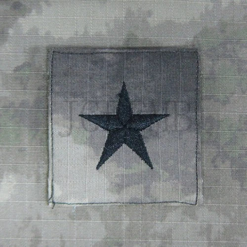 A TACS AU черный дизайн армии США O 7 BG Brigadier General Rank Военная тактика Боевой страйкбол