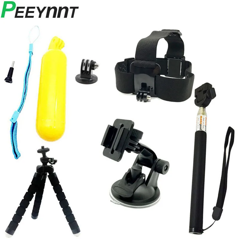

Peeynnt Accessories for Gopro hero 7 Set for Go pro 6 5 4 3 Straps Selfie Monopod Mount for Xiaomi Yi 4K SJCAM SJ4000 EKEN H9