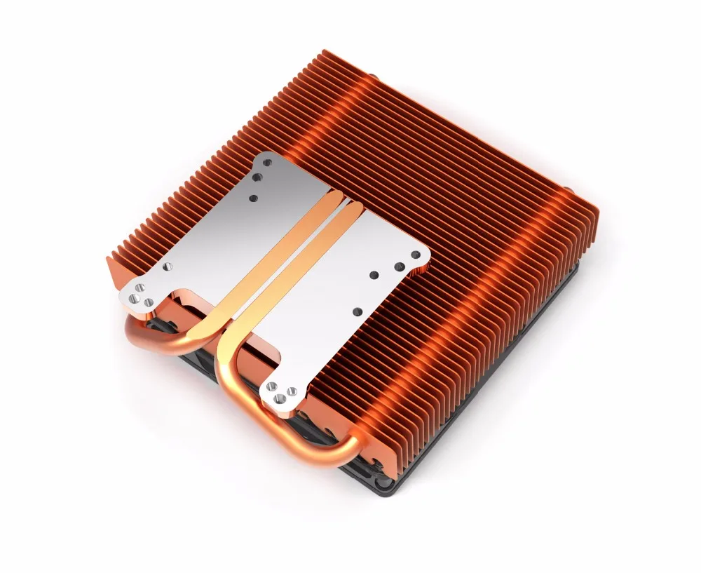 PcCooler K101D 10 см 100 мм вентилятор 2 heatpipe Графический кулер, Видеокарта кулер охлаждения VGA вентилятор GPU радиатор