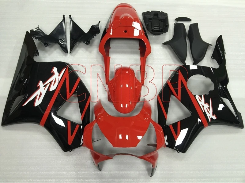 Обтекатель CBR 954 RR 2002-2003 черно-красный обтекатель для Honda Cbr954RR 2003 Abs 03 без краски |
