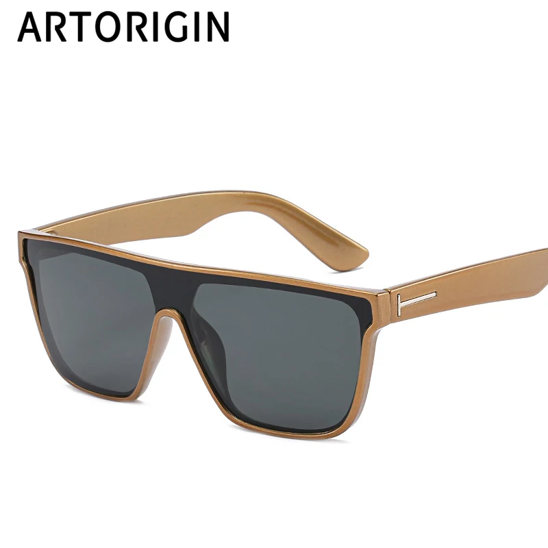 

Unisex Vintage Shield Sunglasses Women Men Reflective Mirror whyat Sun Glasses Retro One Lens Flat Top Shades