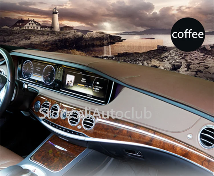 Кожаный коврик для приборной панели Hyundai Genesis Coupe 2009 2011 2012 2013 2016