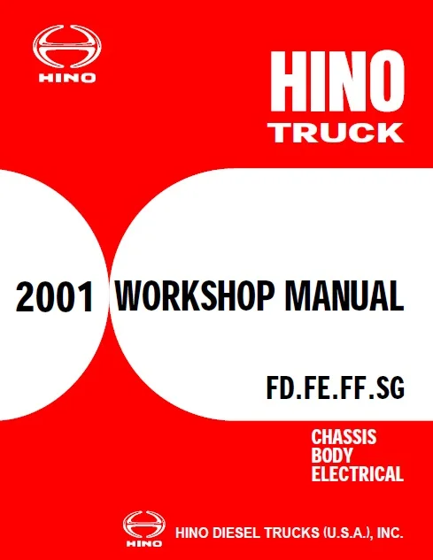 HINO руководства по обслуживанию 2001 2018|impact| |