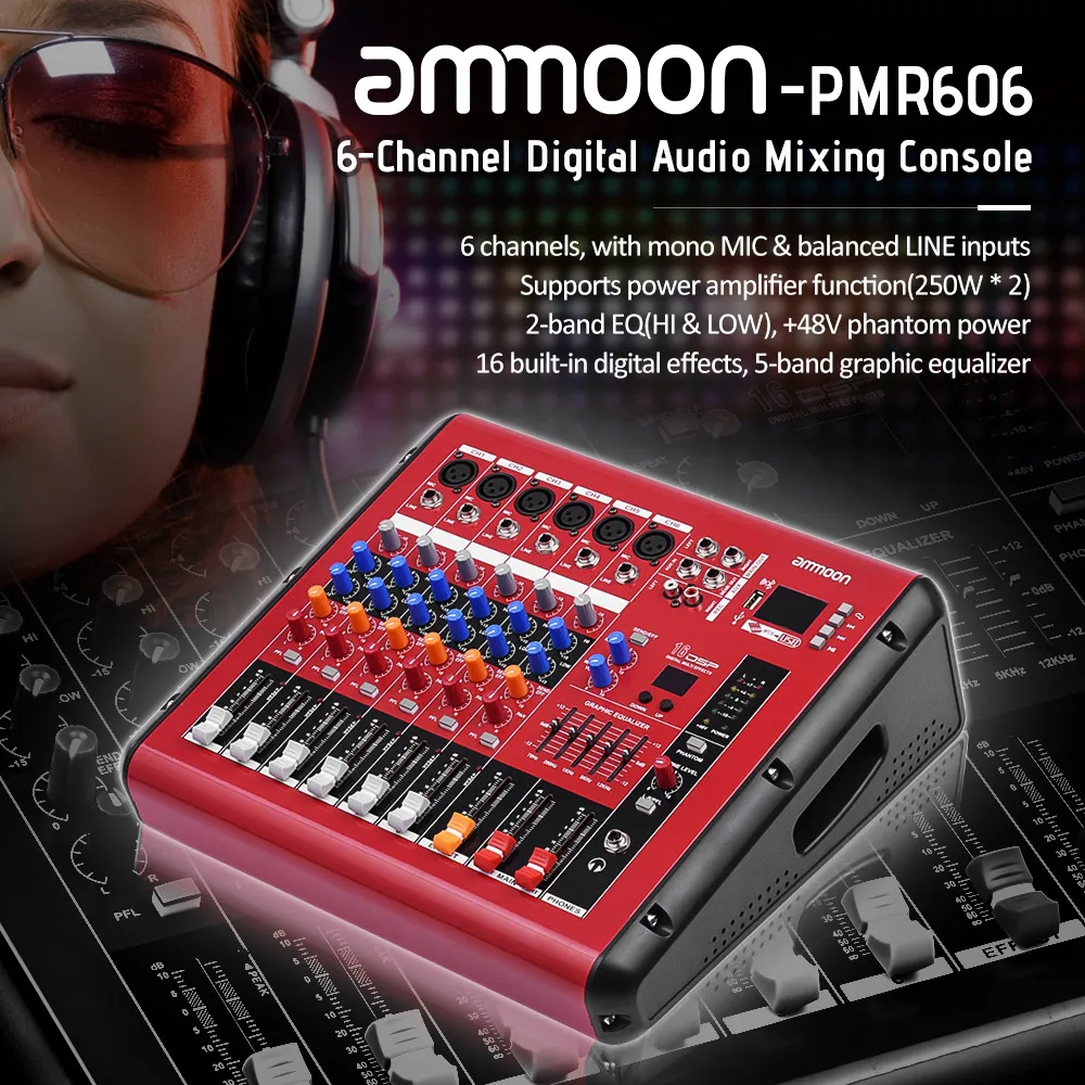 

Ammoon PMR606 6- 48 USB