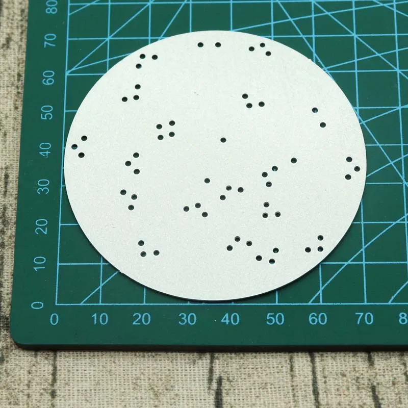 Металлические штампы Круглый лабиринт форма для вырезания штампов скрапбукинга