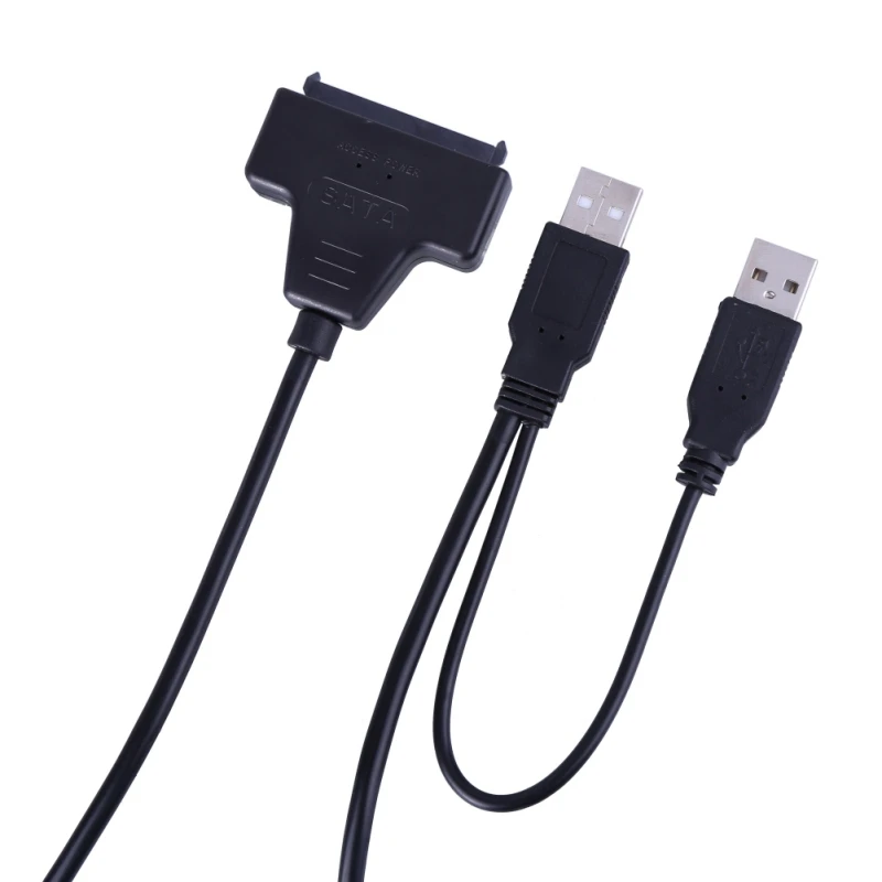 Универсальные адаптерные кабели Usb 2 0 до 7 15 22pin Sata внешнее питание для жесткого