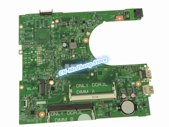 

Used SHELI FOR Dell Inspiron 15 3558 Laptop Motherboard MNGP8 0MNGP8 CN-0MNGP8 I3-5015U CPU DDR3