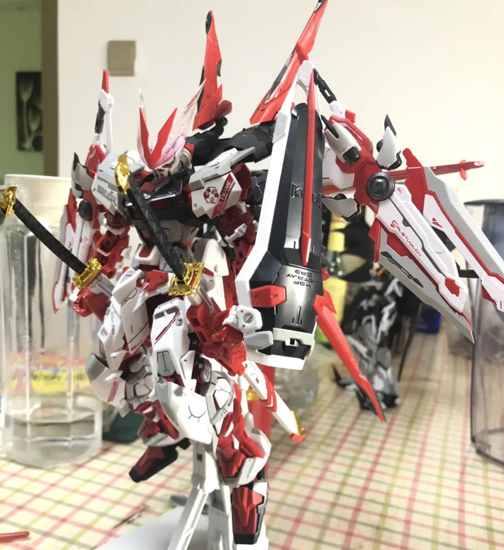 Thewind Caletvwlch меч/рюкзак Готовая модель для Bandai MB MG 1/100 Gundam в красной раме красный дракон DF006