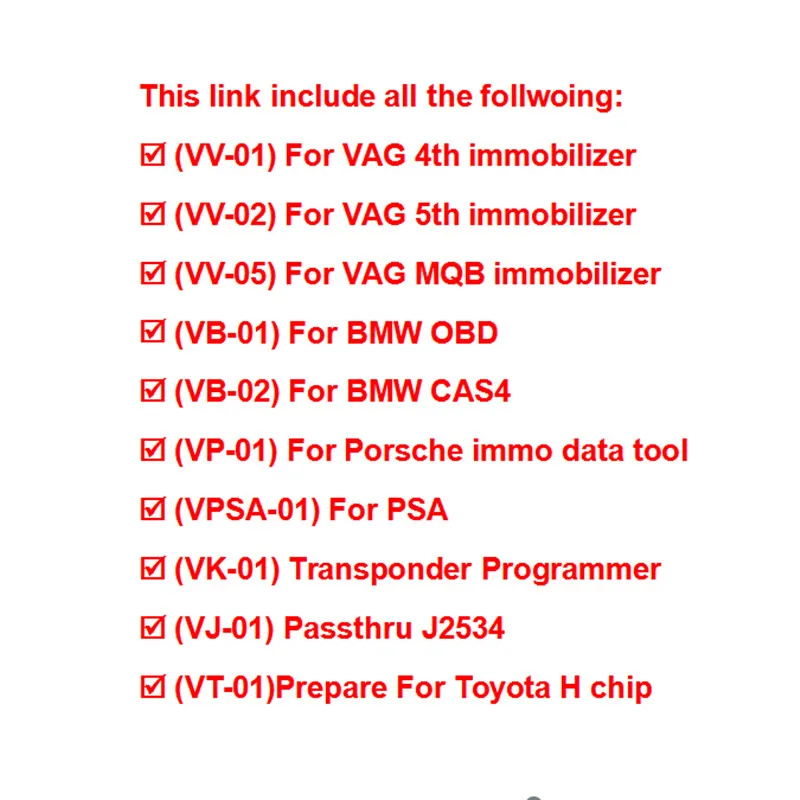 Xhorse VVDI2 Commander Автомобильный ключ программист V6.5.1 для V W/Audi/BMW/Porsche полная версия с MQB