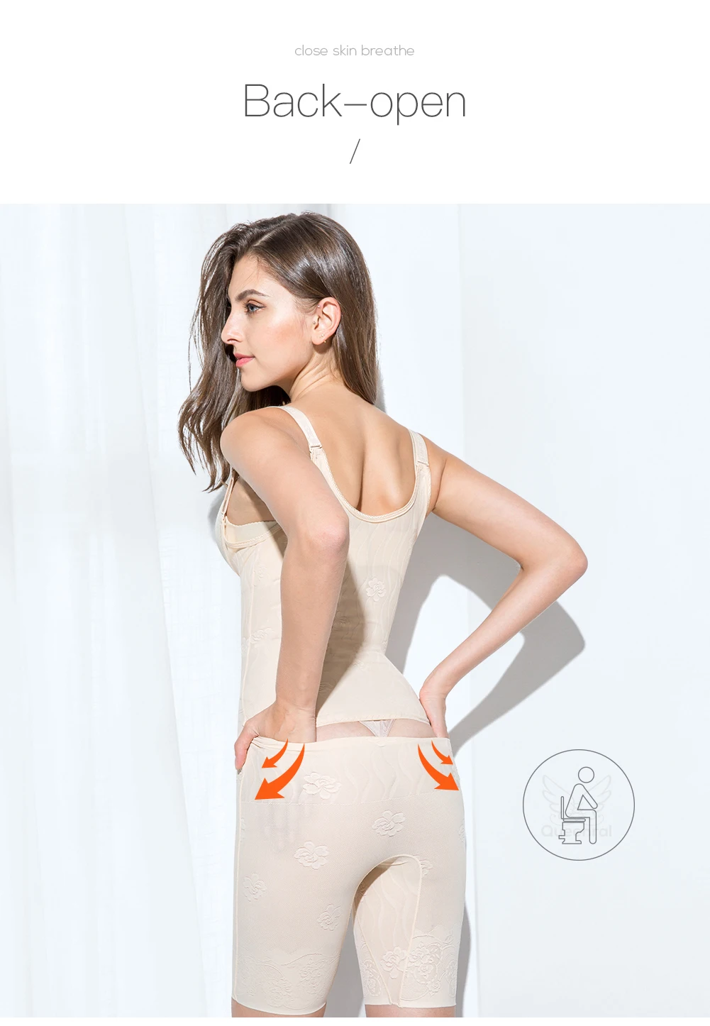 Body shaper Лето Женское Корректирующее нижнее белье body shaper Утягивающие трусы с завышенной талией Корректирующее белье, сексуальное нижнее белье, трусы с регулировкой