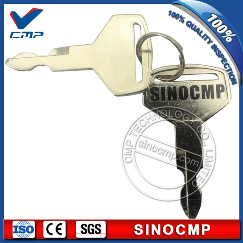 2 шт. сменные ключи для Kobelco зажигание тяжелой техники|key for|key replacementkey key |