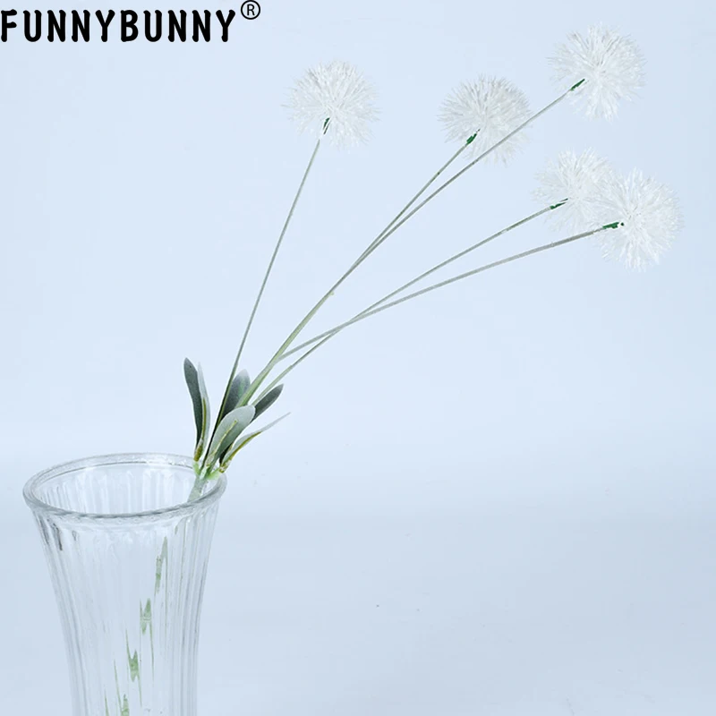 FUNNYBUNNY 1 шт. искусственные шелковые цветы Одуванчик цветочный свадебный букет