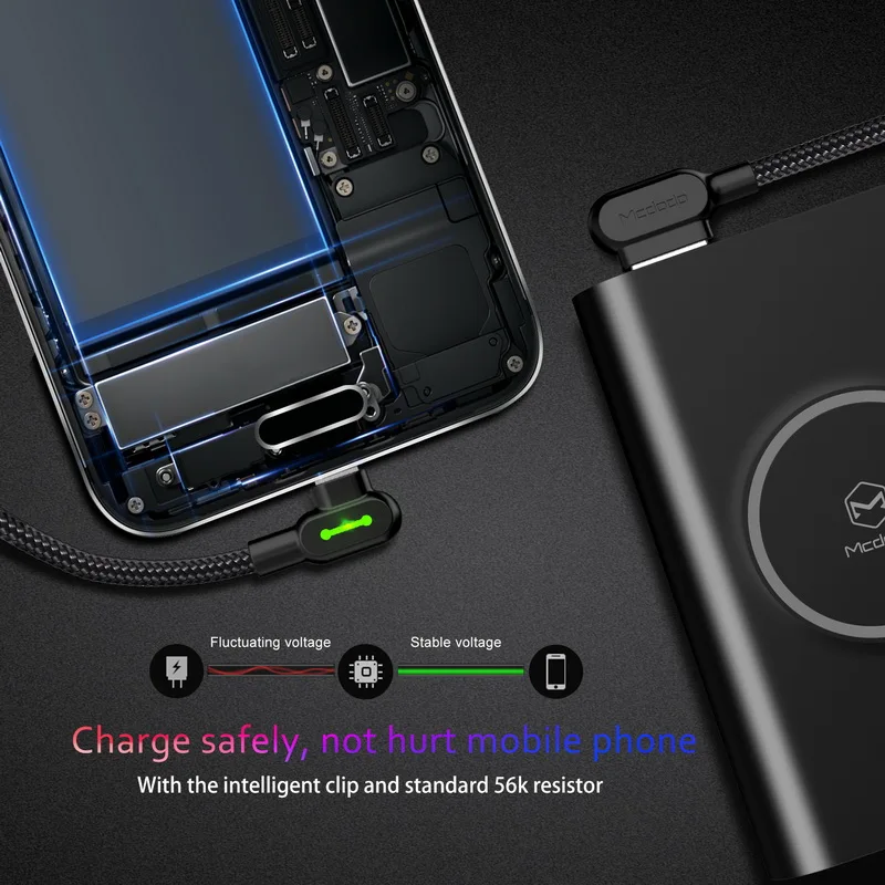 MCDODO 3 м usb type C кабель для быстрой зарядки USB C кабель для передачи данных type-c Android зарядное устройство USB-C Micro USB кабель для samsung S8 S9 Note 8