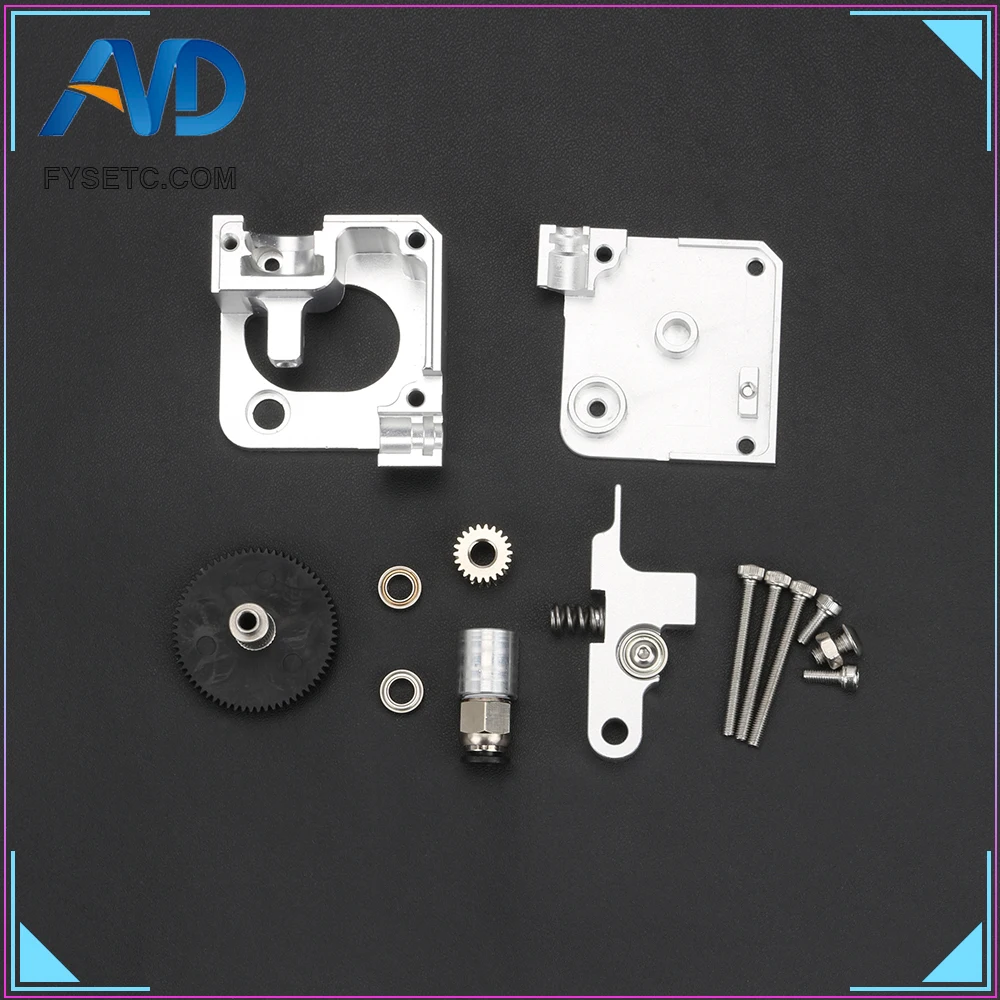 Цельнометаллический экструдер Titan Aero 1 75 мм для 3D принтера Prusa i3 MK2 прямого привода