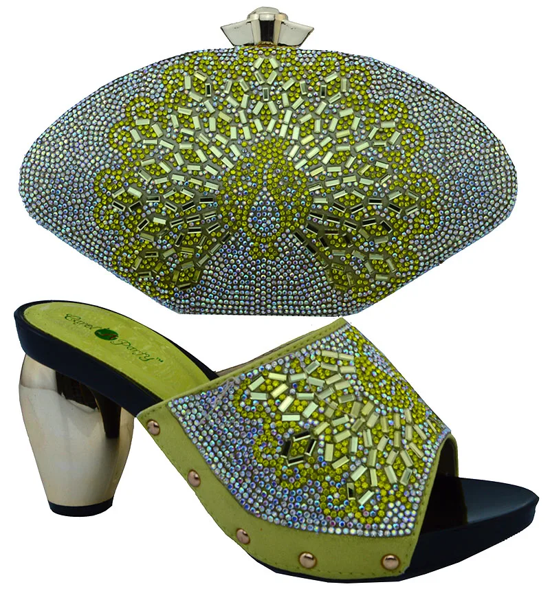 Королевский синий доступны мода 7.5 см высокие каблуки и рук сумку с кристаллом