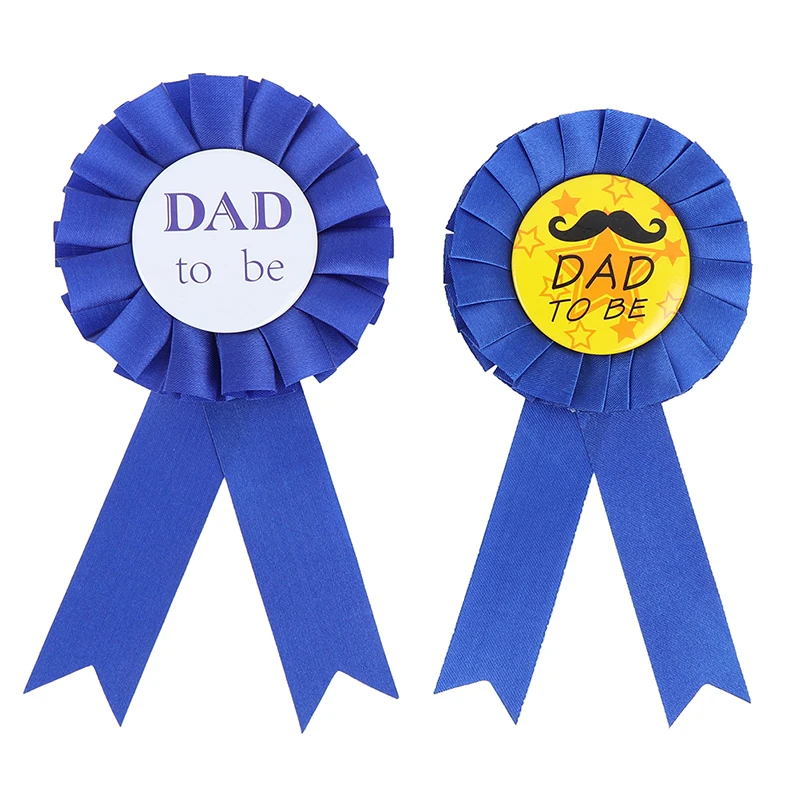 1 шт. день рождения девочка/мальчик DAD to be Baby Shower День Рождения Лента значок поставка вечерние украшения подарок-аксессуар