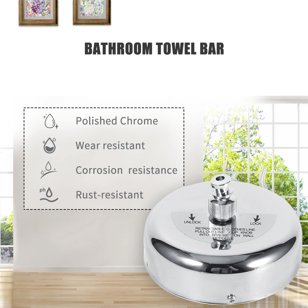 Выдвижная веревка для одежды сверхмощная линия подвесная сушилка Веревка белья