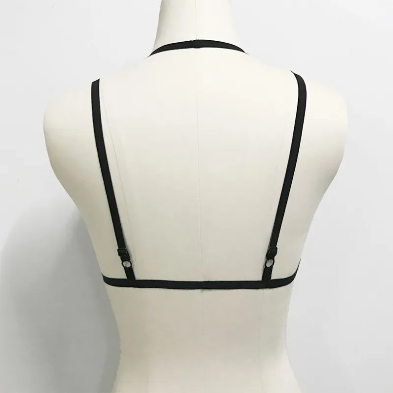 2018 летние Для женщин Halter Bralette Бюстгальтеры для пикантные Винтаж цветочный