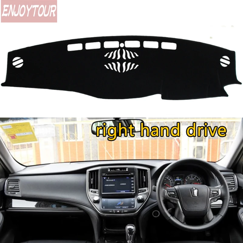 Для Toyota Crown S210 2013 2014 2015 2016 2017 2018 Чехлы для стайлинга автомобиля коврик приборной