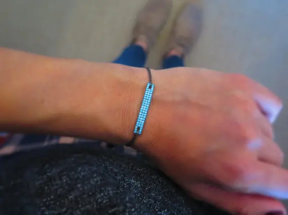 2017 горячее новое поступление микро проложить синий камень Мода дамы подарок