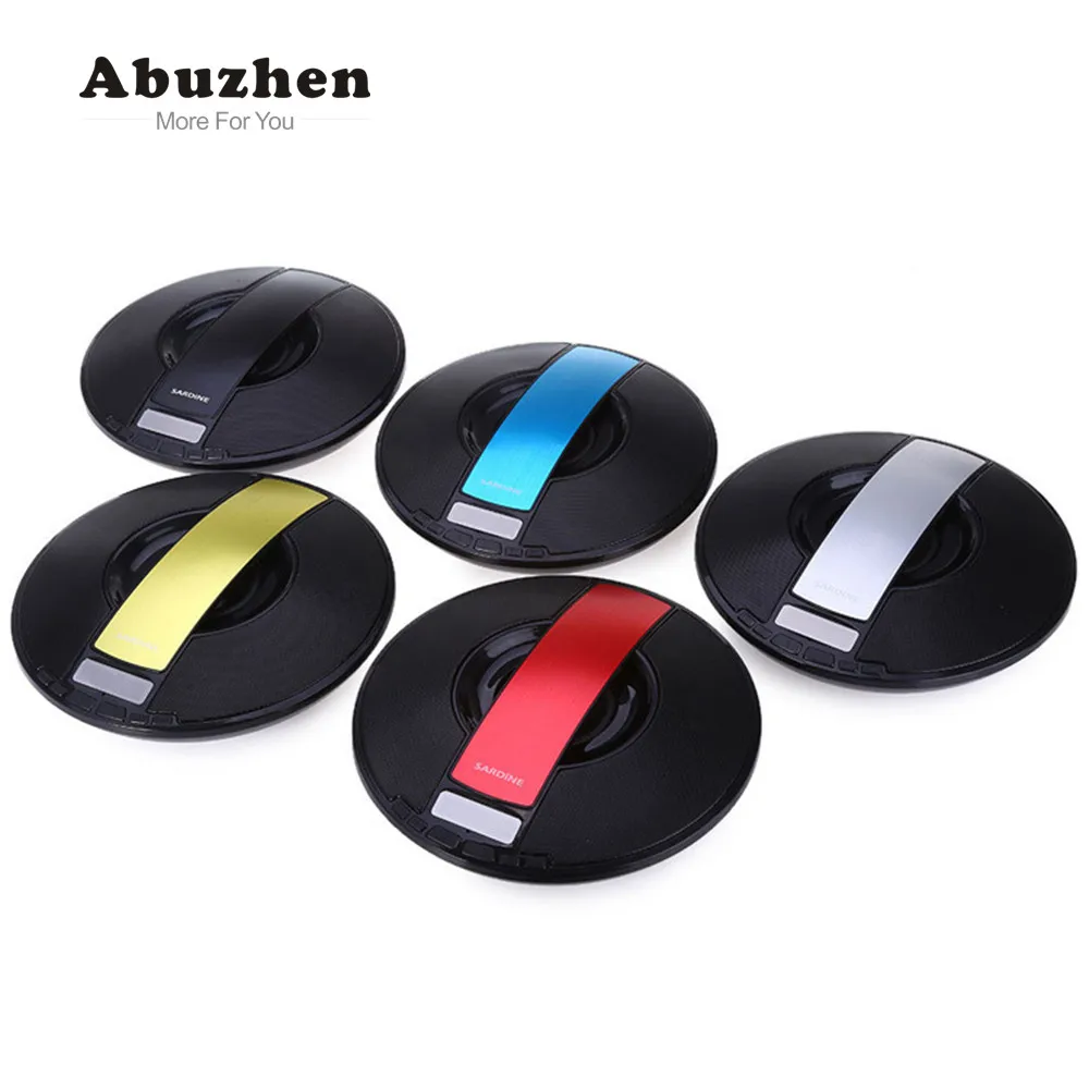 Abuzhen Портативный мини Беспроводной Bluetooth Динамик объемного звучания плеера