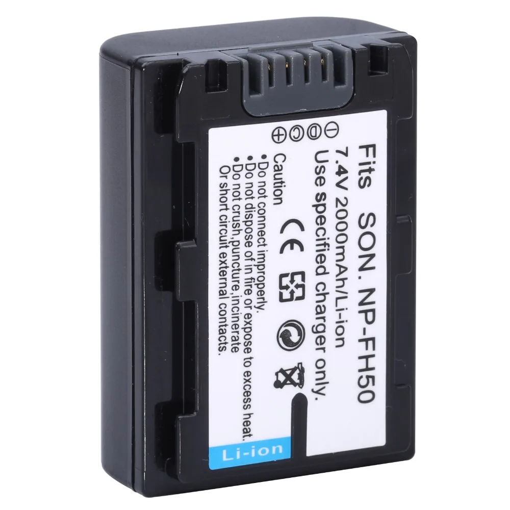 2 шт. Probty NP FH50 батарея + USB двойное зарядное устройство для Sony A230 A330 A290 A380 A390 HDR TG1E TG3