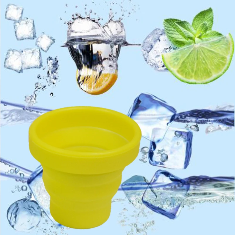WALFOS 1 шт. Vogue Открытый Силиконовые для путешествий Выдвижная складная бутылка телескопическая складная бутылка для воды