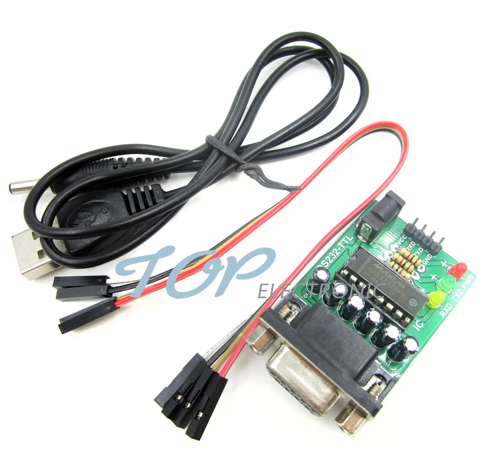 Модуль преобразователя RS232 в TTL COM серийный MAX232CPE передача atmega16|transfer product|transfer beltrs232