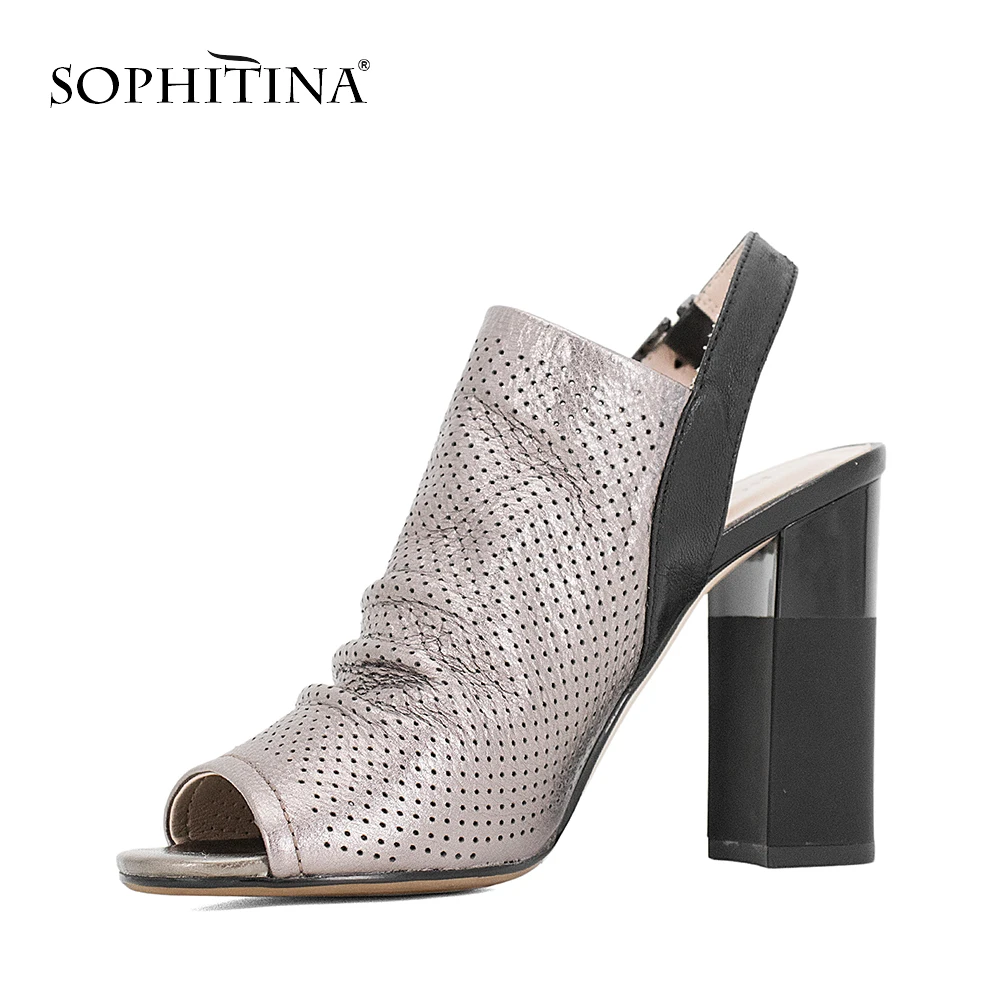 SOPHITINA/Весна Лето 2019г. Классическая и повседневная обувь на высоком толстом