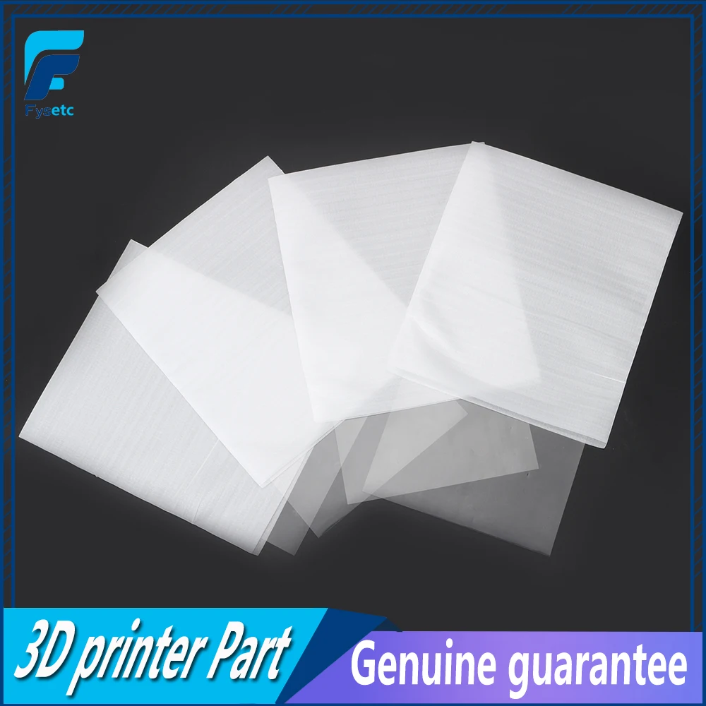 4 листа FEP пленки 120 мм x 180 0 1 DLP LCD SLA смолы 3D принтер для Wanhao Дубликатор D7 Proniks KLD-LCD 1260