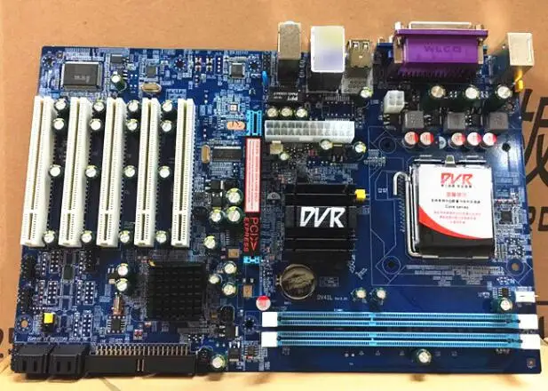 Новая материнская плата IPC для Intel G41 DDR3 PCI слот Материнская LGA775 5-PCI VGA LPT 1-LAN 2-COM 4-SATA