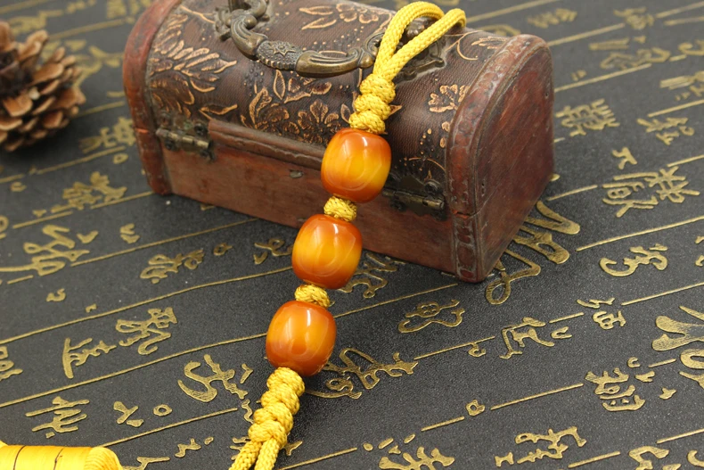 Прочный меч Тай Чи или кунг фу кисточка боевые искусства твердый с желтыми