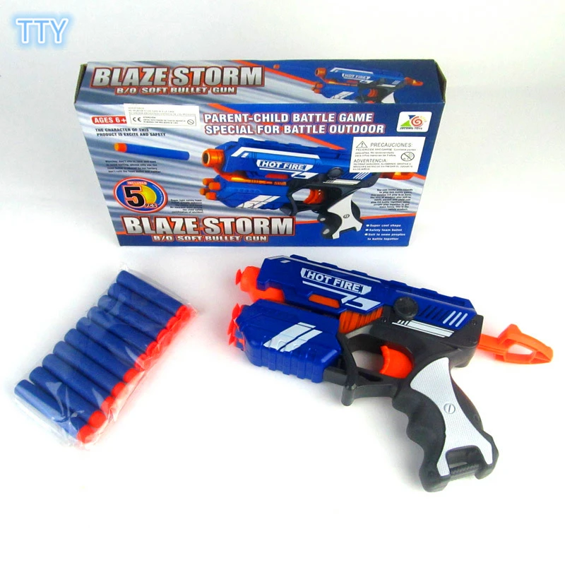 Лидер продаж крутой мягкий игрушечный пистолет с пулями пластиковая снайперская