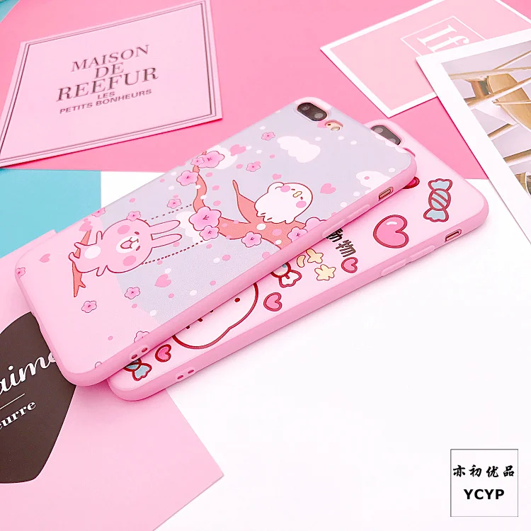 Для iphone XS Max милый Cardcaptor Sakura задний Чехол+ пленка для экрана из закаленного стекла, Девушка Мягкий чехол для iphone X XR 6 7 8plus