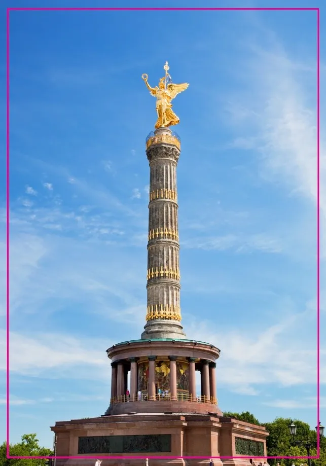 Металлическая конфетница колонна победы Сувенирный магнит на холодильник для