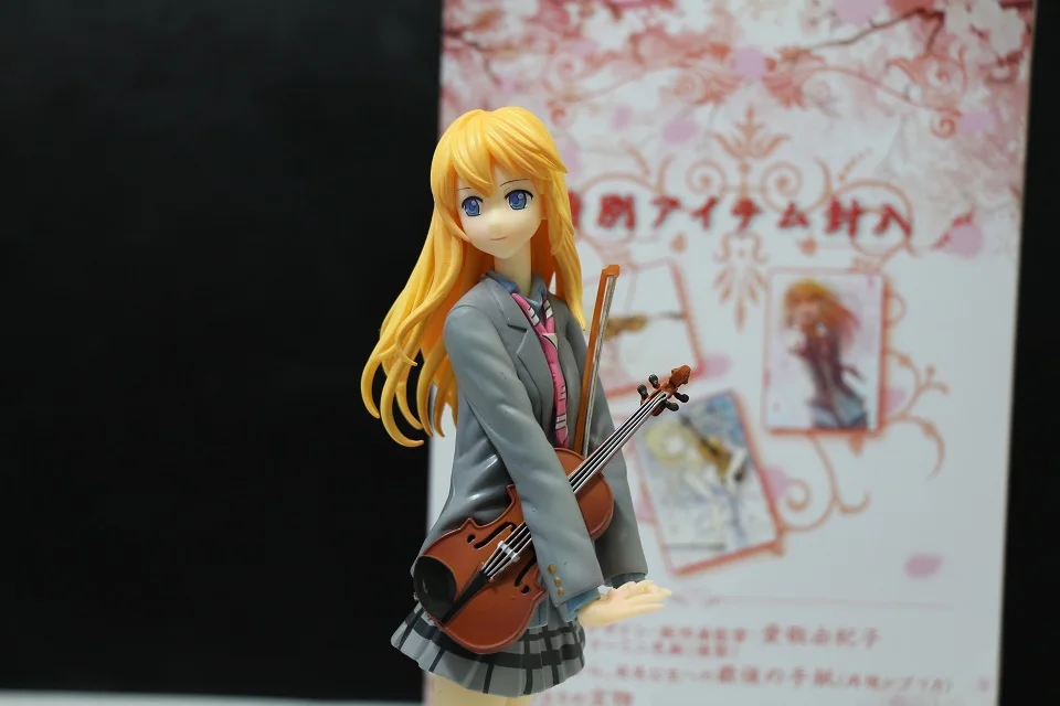 Новая скрипка Shigatsu wa Kimi без использования Miyazono Kaori игрушка комикс амин ваша ложь в