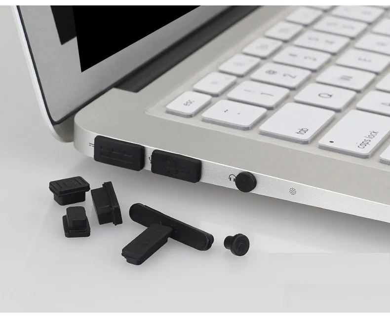 Новый силиконовый чехол для Macbook Air Pro Retina 11 12 13 15 USB пылезащитный заглушка ноутбука