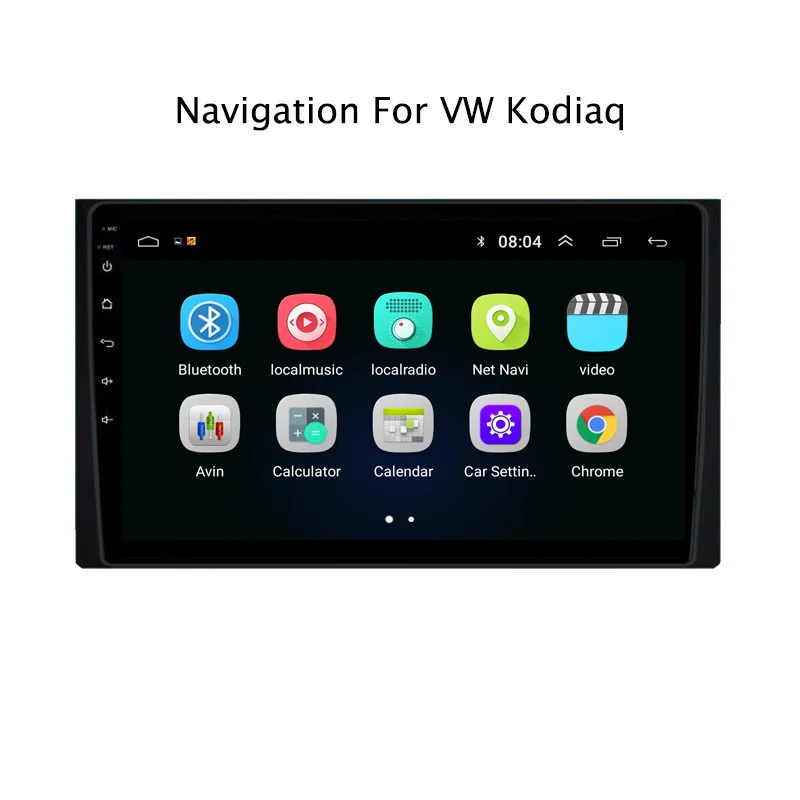 10 1 &quot2.5D IPS Android 8 автомобильный DVD GPS плеер для Skoda Kodiaq 2016-2018 Радио стерео головное