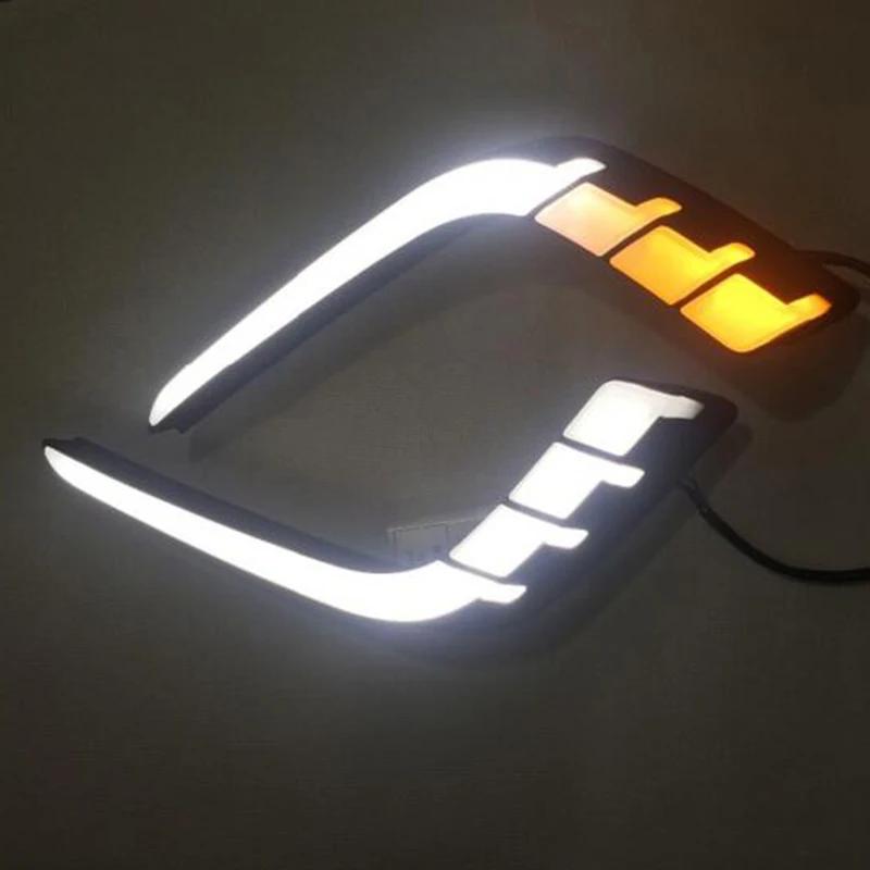 Carbo DRL для Suzuki Swift 2014 2016 LED дневные ходовые огни дневной свет с singal|Фара авто в сборе|